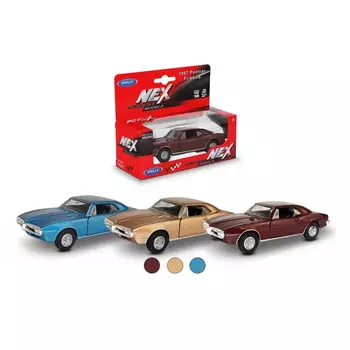 Машинка Welly 1967 Pontiac Firebird 1:38 в ассортименте