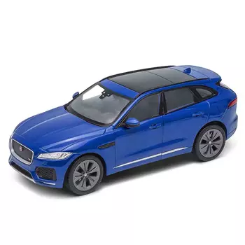 Машинка Welly 1:24 Jaguar F-Pace синий