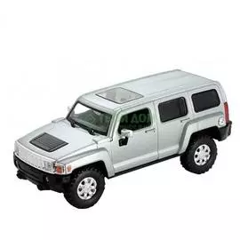 Машинка Welly Hummer H3 Silver (39887)