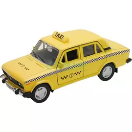 Машинка Welly Lada 2107 Такси Yellow (43644TI)