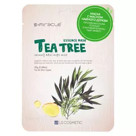 Маска для лица S+miracle "Tea Tree Essence" 25 г