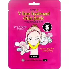 Маска для подбородка KOCOSTAR V Line Hydrogel Chin Pack 1 шт