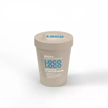 Маска для волос Cafemimi loco loco питание и увлажнение 200 мл