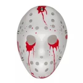 Маска Long Cheng Yiwu City Джейсон белый/красный