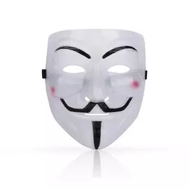Маска Long Cheng Yiwu City Гай Фокс белый