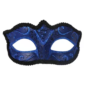 Маска Long Cheng Yiwu City коломбина малая синий