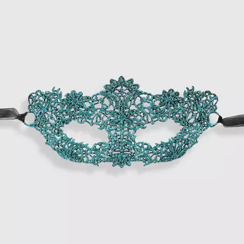 Маска Long Cheng Yiwu City кружево бирюзов