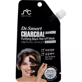 Маска-пленка Dr. Smart с древесным углем 25 г