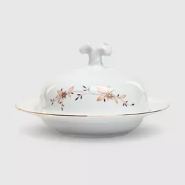 Масленка Thun 1794 Золотые ветки. Отводка золото