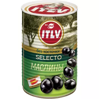 Маслины без косточки ITLV Selecto, 425 мл