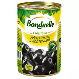 Маслины Bonduelle с косточкой 300 г