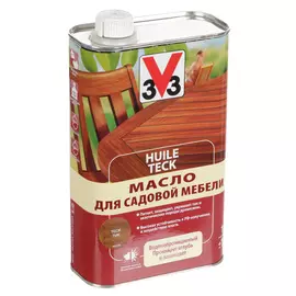 Масло для садовой мебели V33 1л.. Тик