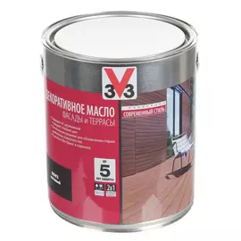 Масло для террас и фасадов V33 венге 2.5л
