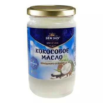 Масло кокосовое Sen Soy холодного отжима, 200 мл