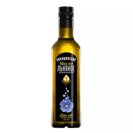 Масло Лукашинские льняное, 375 мл