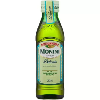 Масло Monini оливковое Delicato Extra Virgin 0,25 л