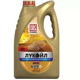 Масло полусинтетическое Лукойл ЛЮКС. 5W40. SL/CF: нк.4л