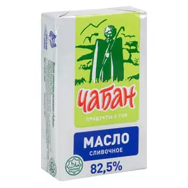 Масло сливочное ЧАБАН 82,5% 180 г