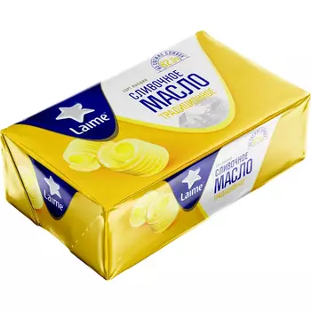 Масло сливочное Laime Традиционное 82,5%, 380 г