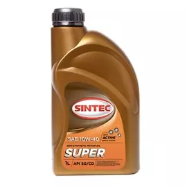 Масло супер Sintec sae 10w-40 api sg/cd 1 л