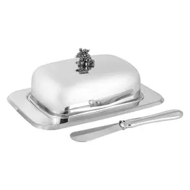 Масленка Regent Винтаж 18х13х7 см