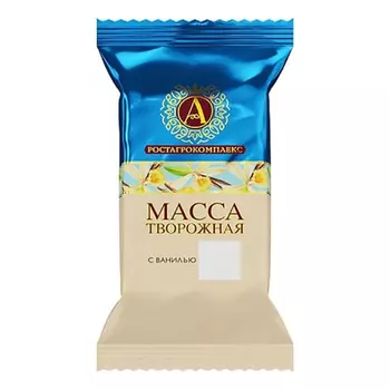 Масса творожная РостАгроЭкспорт с ванилью 13%, 80 г