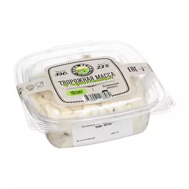 Масса творожная Ваша Ферма Домашний рецепт с черносливом 23% 350 г