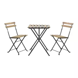 Мебель садовая Koopman furniture - 2 стула и стол