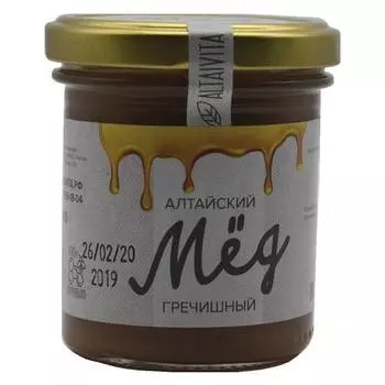 Мед Алтайвита Алтайский гречишный, 200 г