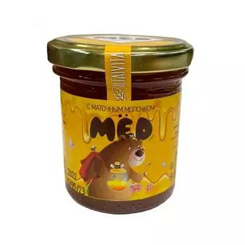 Мед Алтайвита Алтайский с маточным молочком, 200 г