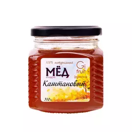 Мед Gifruit каштановый, 310 г