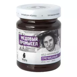 Мед гречишный Медовед "Медовый промысел" 350 г