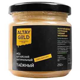 Мед натуральный Altay Gold Таежный, 250 г