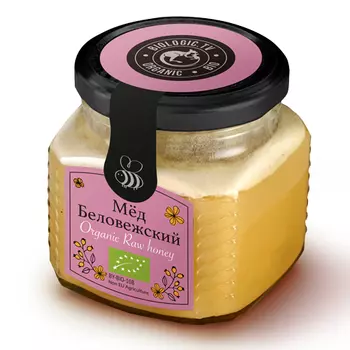 Мед натуральный Biologic.TV Беловежский цветочный 300 г