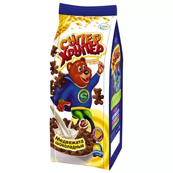 Медвежата шоколадные Кунцево супер хрупер, 200 г