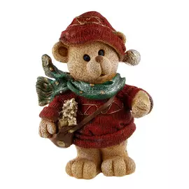 Медвежонок со звездой ТПК Полиформ 43 см