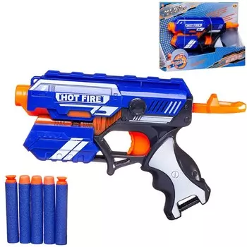 Мегабластер ABtoys с 5 мягкими пулями (PT-00917)