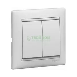 Механизм выключателя Legrand Двухклавишный 774405