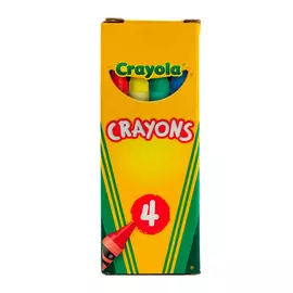 Мелки восковые Crayola 4 шт