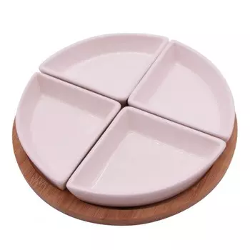 Менажница с подставкой Apollo circulo