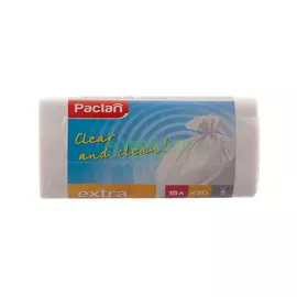 Мешки мусорные Paclan Еxtra 18 л 50 шт