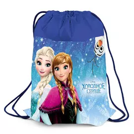 Мешок для сменной обуви Hatber "Холодное сердце"