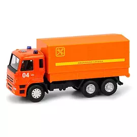 Металлический грузовик Play Smart Аварийная служба 1:54