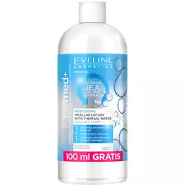 Мицеллярная вода Eveline Facemed+ 3 в 1 Jeju Moisturising Micellar Lotion 500 мл