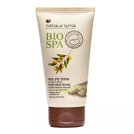 Минеральная Очищающая Грязевая маска для лица с минералами Мертвого моря с оливковым маслом и водорослью Дуналиелла 150 мл