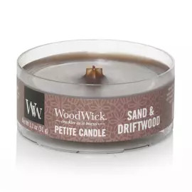 Мини-аромасвеча WoodWick Песок и морское дерево