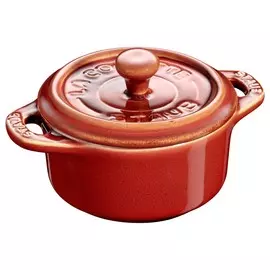 Мини-кокотница Staub круглый 10 см античный медный