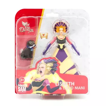 Мини кукла Tara Duncan Лизбет и Лорд Мани с аксессуарами 15 см