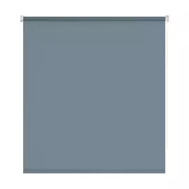 Миниролл Decofest блэкаут синяя сталь 50х160 см