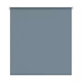 Миниролл Decofest блэкаут синяя сталь 80х160 см